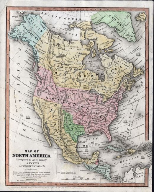 Map of North America