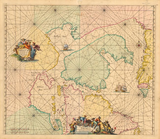 Septemtrionaliora Americae a Groenlandia, per Freta Devidis et Hudson, ad Terram Novam