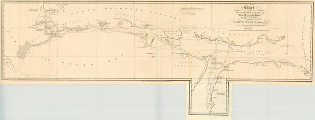 Chart of the Discoveries & Route of his Majesty's Ships Hecla and Griper in search of a North West Passage