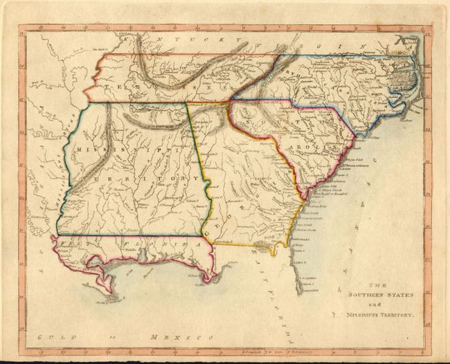 The Southern States and Mississippi Territory.