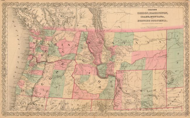 Colton's Oregon, Washington, Idaho, Montana, and British Columbia