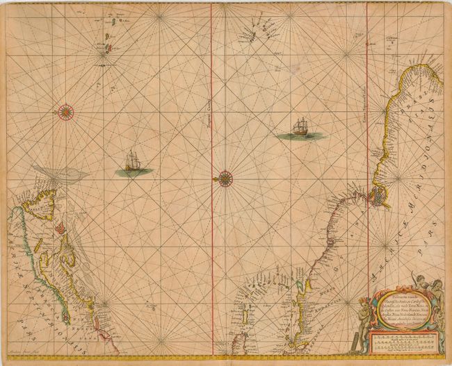 Pascaerte vande Vlaemsche, Soute, en Caribesche Eylanden als mede Terra Nova