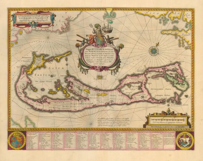 Mappa Aestivarum Insularum, Alias Barmudas Dictarum