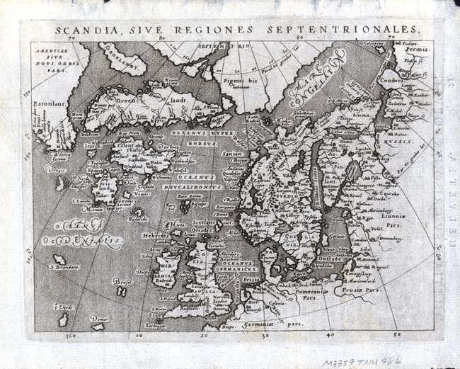 Scandia, sive Regiones Septentrionales