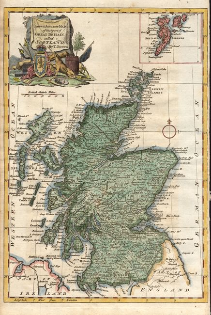 A New & Accurate Map of that part of Great Britain called Scotland