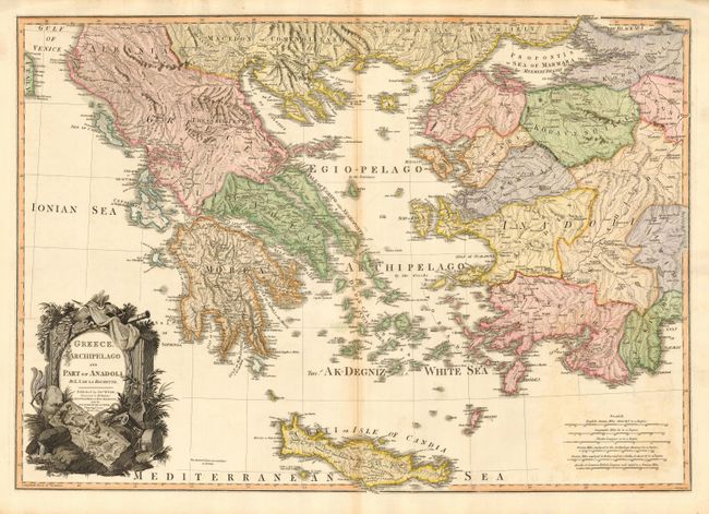 Greece, Archipelago and Part of Andoli by L.S. de la Rochette