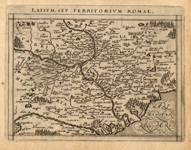 Latium, sev Territorium Romae