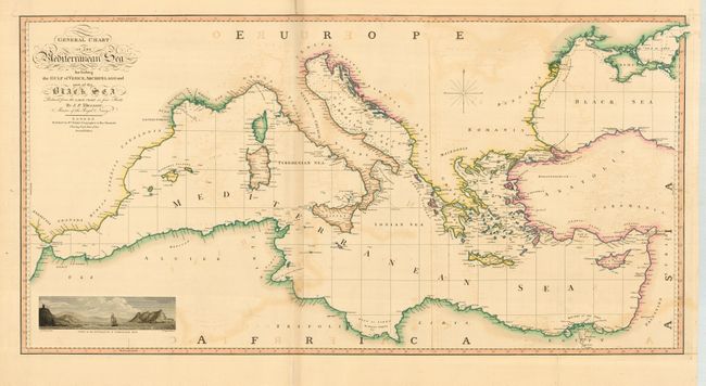 General Chart of the Mediterranean Sea Including the Gulf of Venice, Archipelago and part of the Black Sea