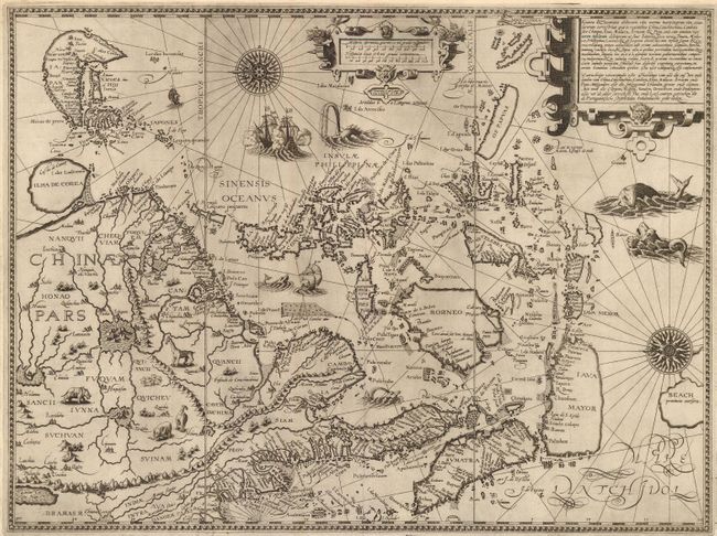 Exacta & Accurata Delineatio cum Orarum Maritimarum tum etiam Locorum Terrestrium quae in Regionibus China, Cauchinchina, Camboja sive Champa, Syao, Malacca, Arracan & Pegu