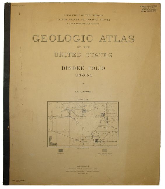 Geologic Atlas of the United States Bisbee Folio Arizona