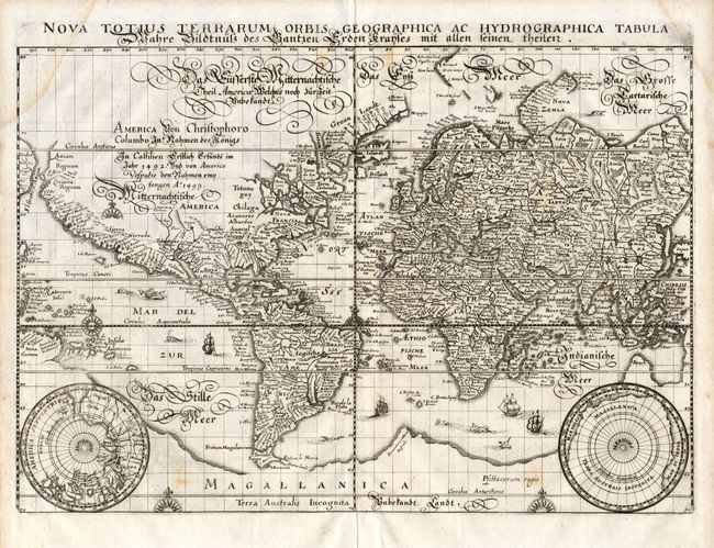 Nova Totius Terrarum Orbis Geographica ac Hydrographica Tabula