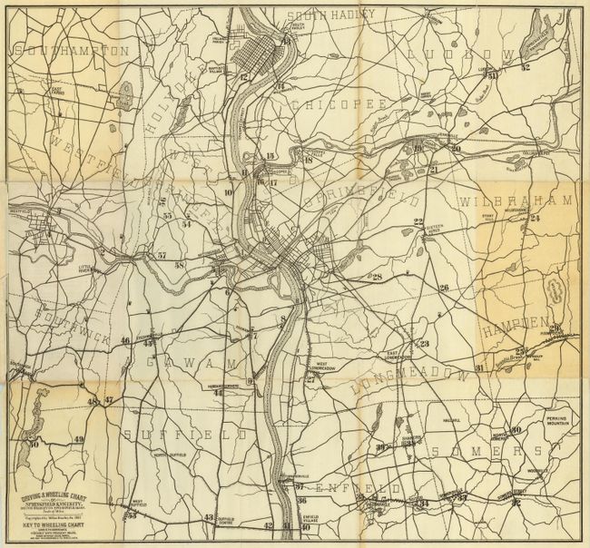 Driving & Wheeling Chart of Springfield & Vicinity