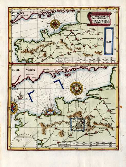 Hydrographia Canalis Marini Inter Angliam et Galiiam de Fluentis