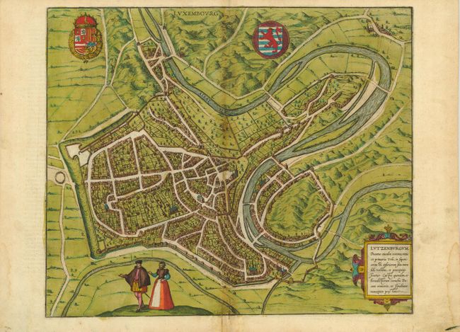 Luxembourg - Lutzenburgum, Ducatus eiusdem Nominis, Vetus et Primaria Urbs