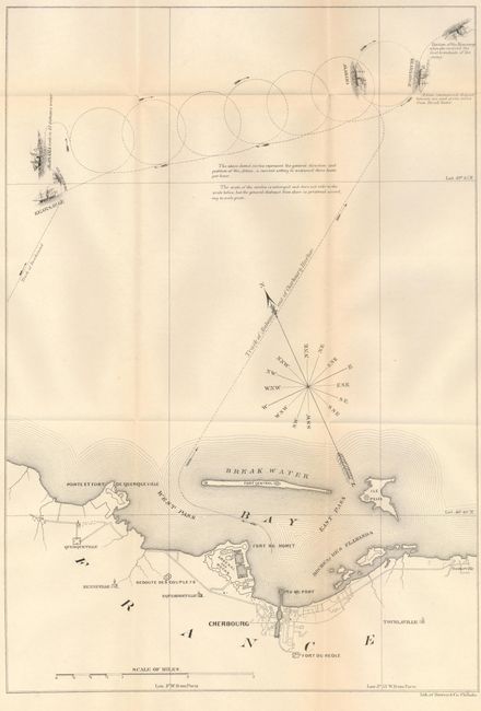 [Map of the Defeat of the Confederate Ship 