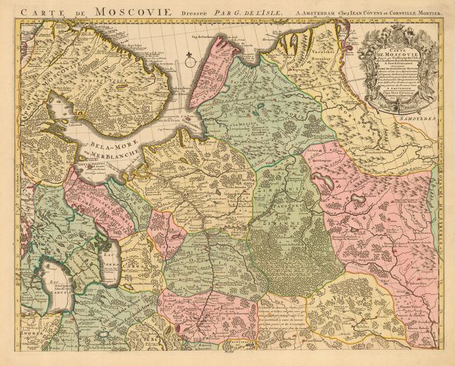 Carte de Moscovie [and] Partie Meridionale de Moscovie