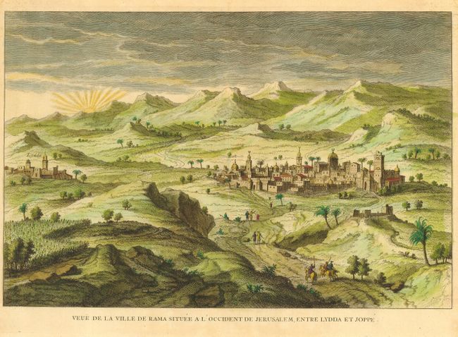 Veue de la Ville de Rama Situee a L'Occident de Jerusalem, Entree Lydda et Joppe