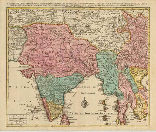 Partie de la Nouvelle Grande Carte des Indes Orientales