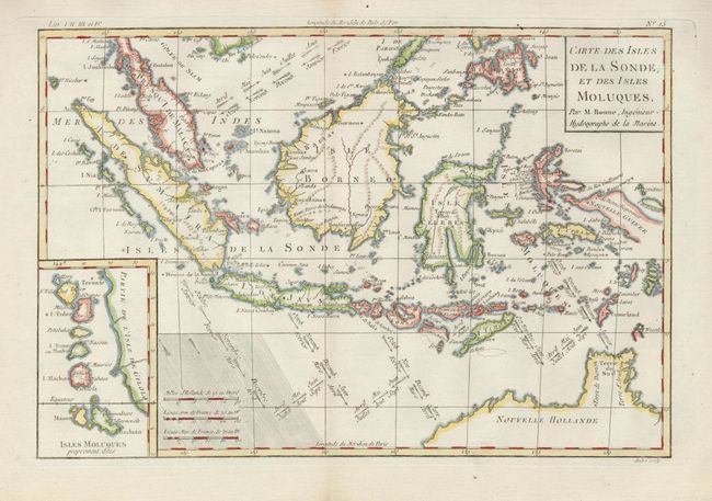 Carte des Isles de la Sonde, et des Isles Moluques