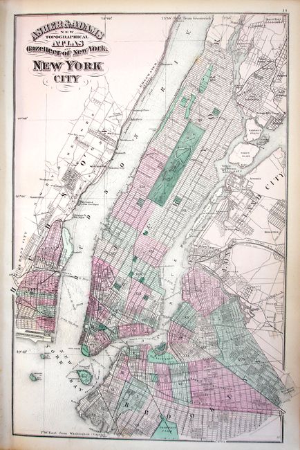 Asher & Adams' New Topographical Atlas and Gazetteer of New York