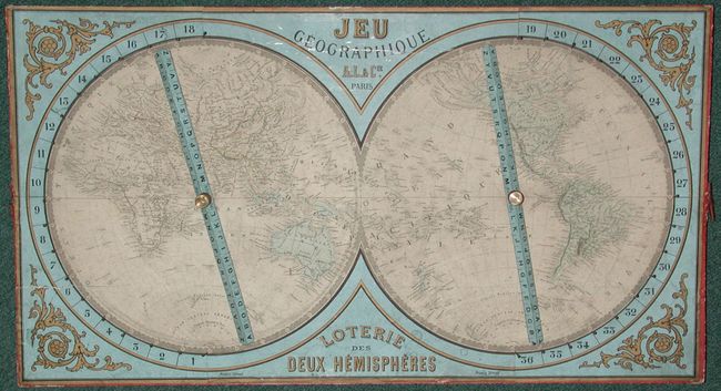Jeu Geographique - Loterie des Deux Hemispheres [Game]
