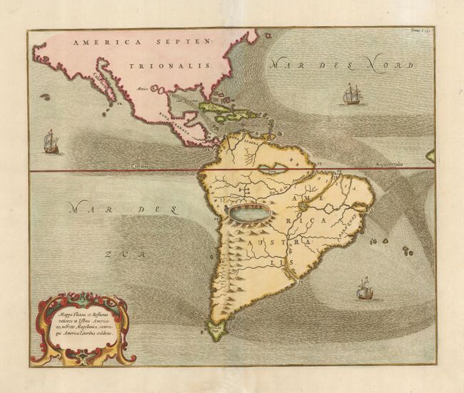 Mappa Fluxus et Refluxus rationes in Isthmo Americano, in Freto Magellanico