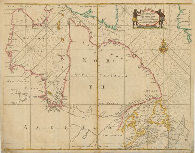 A New and Correct Chart of the North Part of America from New Found Land to Hudsons Bay