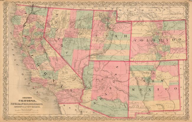 Colton's California, Nevada, Utah, Colorado, Arizona & New Mexico
