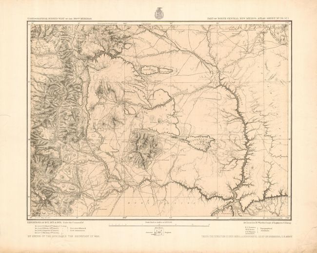 Part of North Central New Mexico, Atlas Sheet No. 70  [and] North Central New Mexico, Atlas Sheet No. 69 (D)