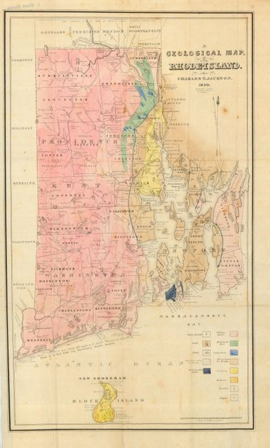 A Geological Map of Rhode Island