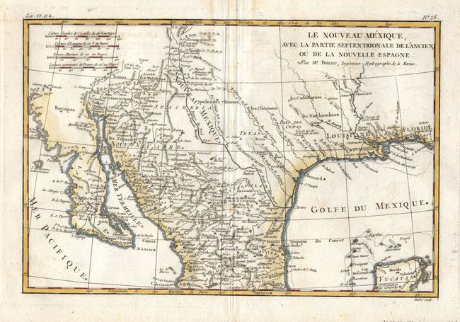 Le Nouveau Mexique, avec la partie Septentrionale de l'Ancien, ou de la Nouvelle Espagne