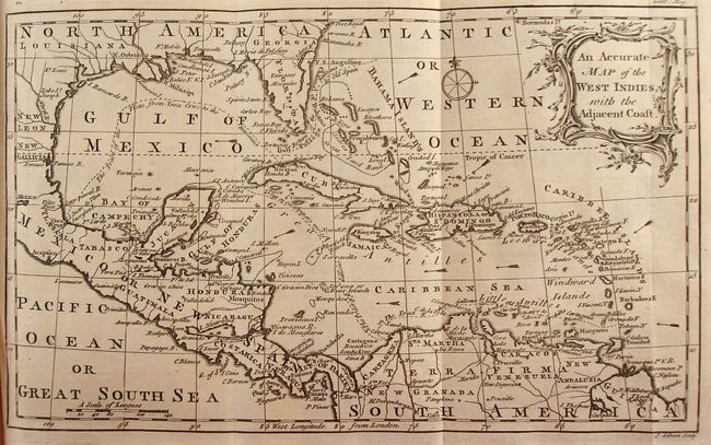 An Accurate Map of the West Indies with the Adjacent Coast