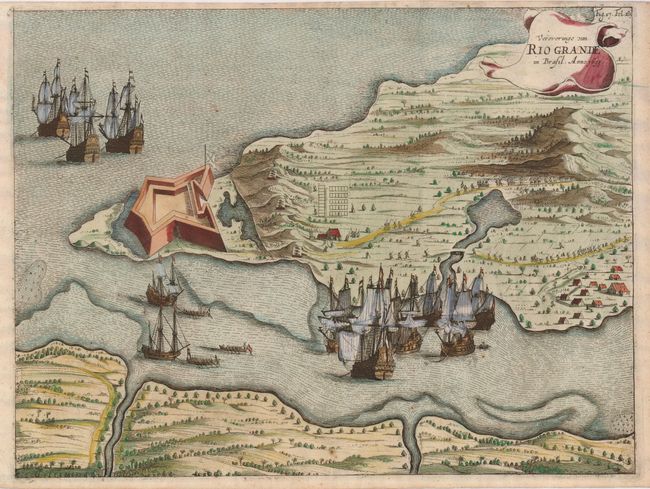 Veroveringe van Rio Grande in Brasil. Anno 1633