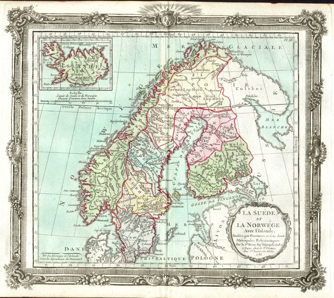 La Suede et la Norwege avec l'Islande