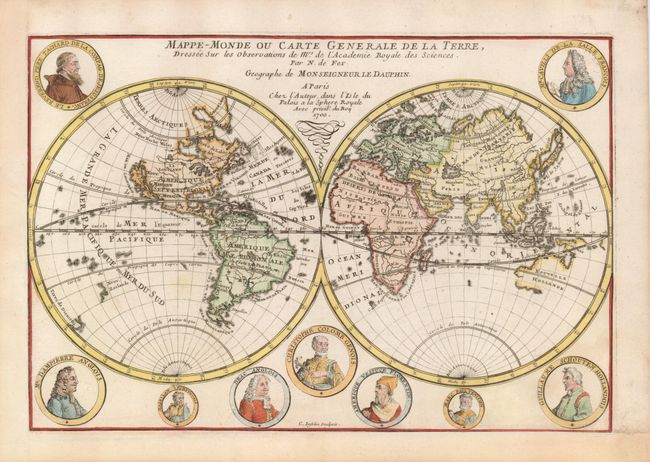 Mappe-Monde ou Carte Generale de la Terre