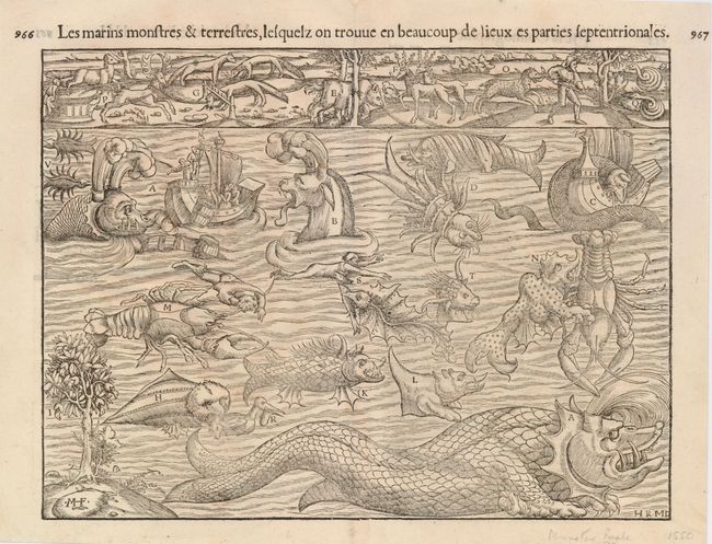 [Monsters] Les Monstres Marins, et Terrestres, lesquels on Trouve en Beaucoup de Lieux es Parties Septentrionales