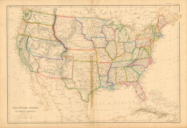 The United States of North America (General Map)