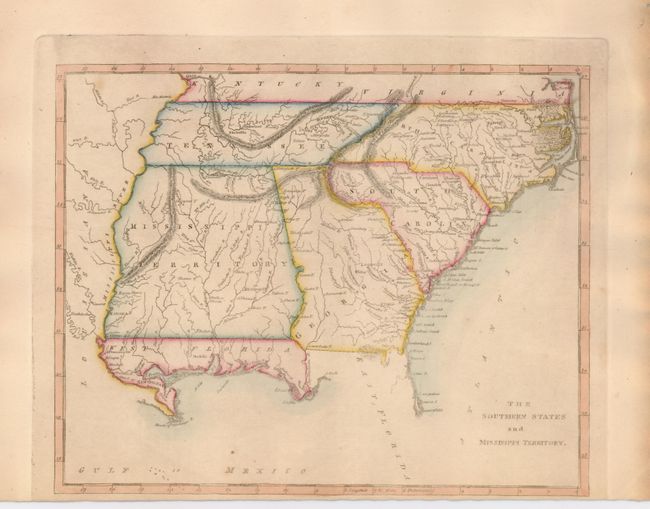 The Southern States and Mississippi Territory