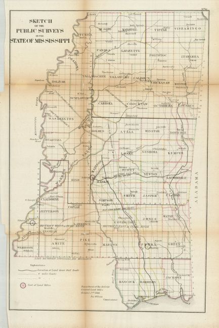 Sketch of the Public Surveys in the State of Mississippi