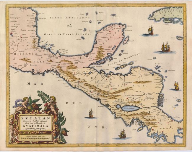 Yucatan Conventus Iuridici Hispaniae Novae Pars Occidentalis, et Guatimala Conventus Iuridicus