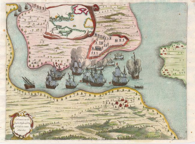 'T Neemen van de Suyker Prysen in de Bay de Tode los Santos Anno 1627
