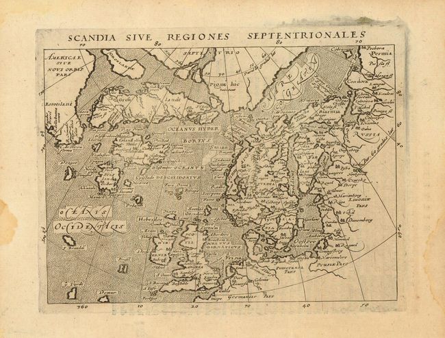 Scandia sive Regiones Septentrionales