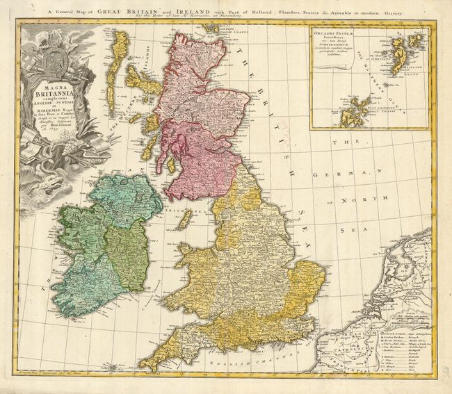 Magna Britannia Complectens Angliae, Scotiae et Hyberniae Regn. 