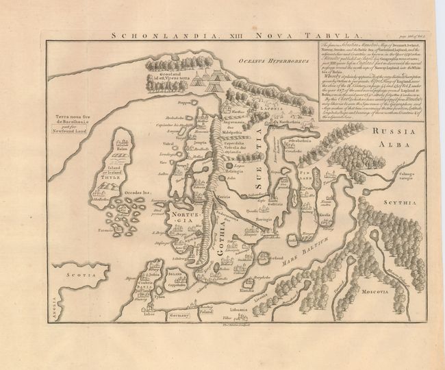 Schonlandia.  XIII Nova Tabula