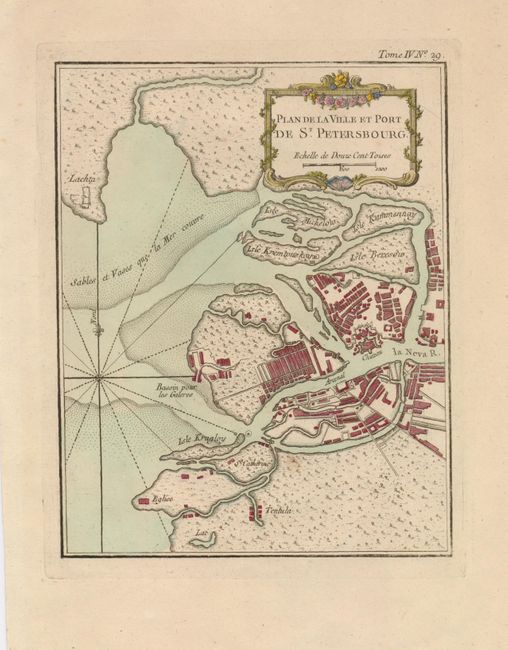 Plan de la Ville et Port de St. Petersbourg