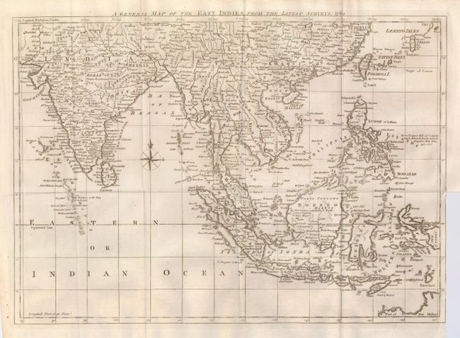 A General Map of the East Indies, from the Latest Surveys