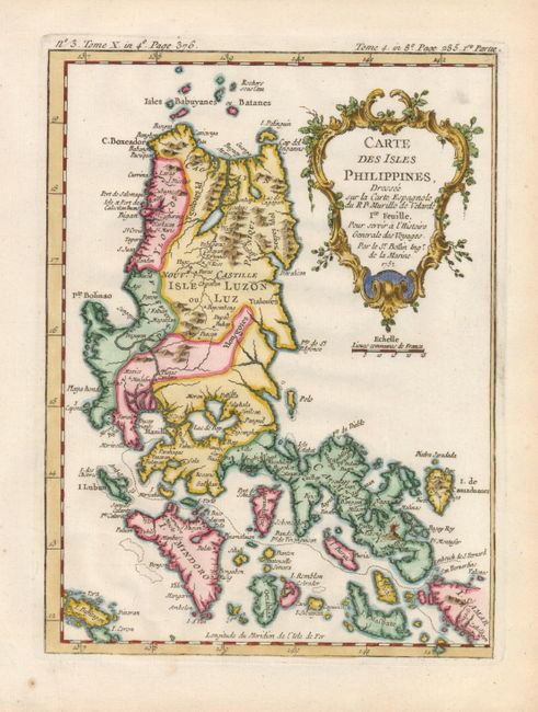 Carte des Isles Philippines 1re. Feuille [together with] Carte des Isles Philippines 2e. Feuille