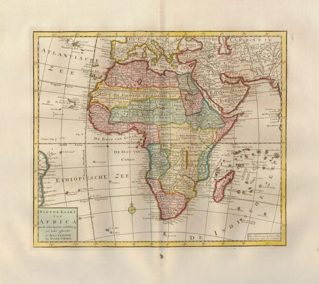 Nieuwe Kaart van Africa na de Addlerlaastste Ondekking int Licht Gebracht