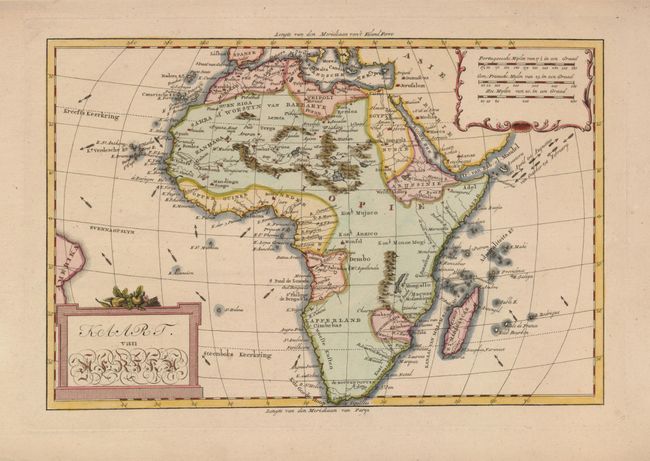 Kaart van Africa