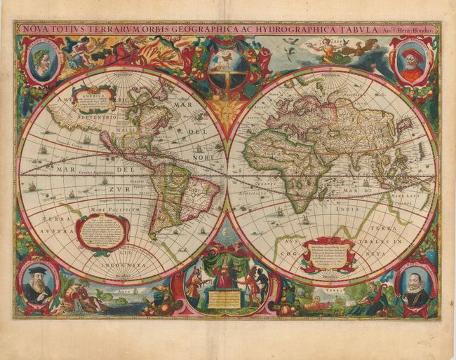 Nova Totius Terrarum Orbis Geographica ac Hydrographica Tabula